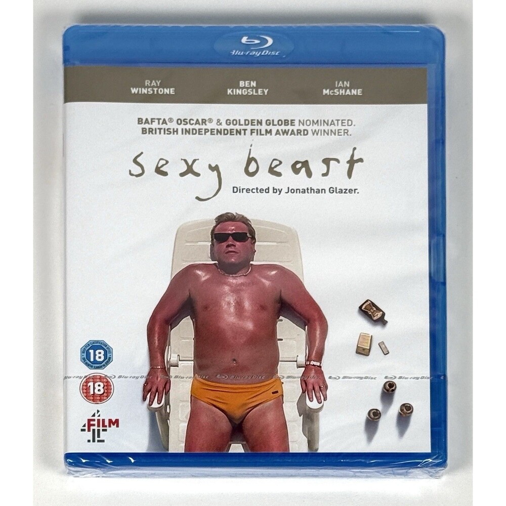 Sexy Beast (Blu ray, Import, Spirit Entertainment, Region B, Rare, OOP, NEW)